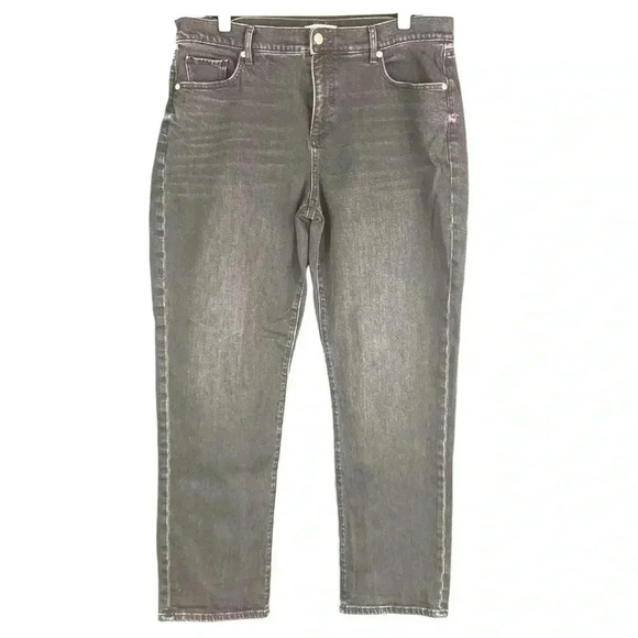 LOFT "The Girlfriend" Black Jeans - Picture 1 of 2